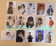 ミニフォト　櫻井翔　ミニあらし　まとめ　セット　嵐　写真　公式ミニ写真　15枚