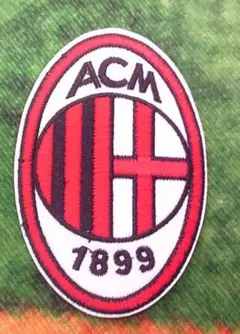 ACミラン セリエA ACM サッカーロゴエンブレム アイロンワッペン