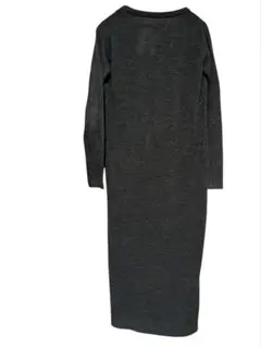 新品未使用ジーナシスロングカーディガン　体型カバーグレー