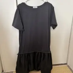 LEPSIM 異素材切替 チュニック カットソーのサムネイル