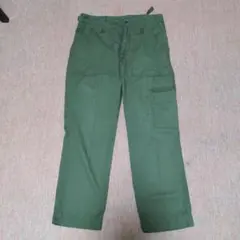 実物 イギリス軍 ファティーグパンツ オリーブ