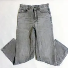 GU Sサイズ ハイライズストレートジーンズ