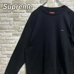 395【人気Lサイズ】シュプリーム♤スモールボックスロゴ　長袖Tシャツ　ロンTのサムネイル