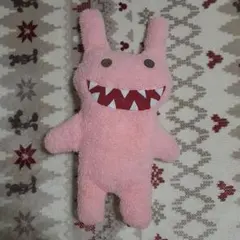 ハンドメイド ぬいぐるみ ピンク 約50cm