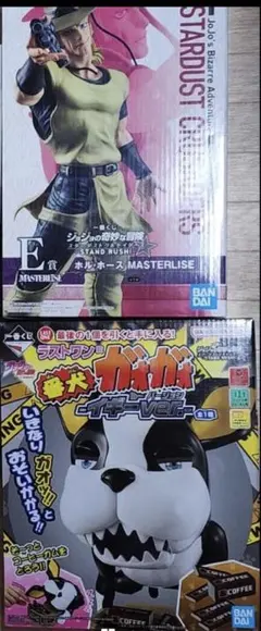 ジョジョの奇妙な冒険一番くじ　E賞ホルホース　ラストワン賞イギー