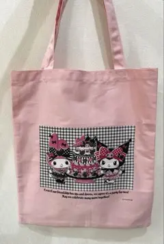 ハッピーくじ　マイメロ　クロミ　B賞＆E賞 トートバッグとフラットポーチのセット