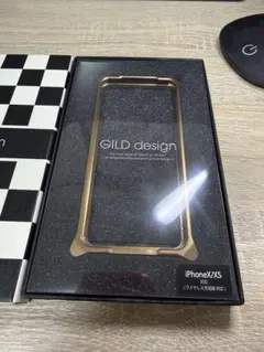 GILD design iPhoneX/XS用バンパー ゴールドのサムネイル
