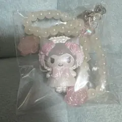 ホワイトフリルデザイン　シークレットストラップ クロミ サンリオ