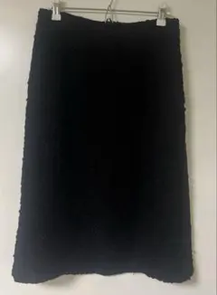 ジュンコシマダ　スカート　ブラック　レディース ツイード