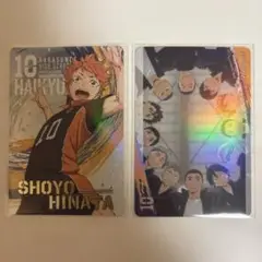 日向翔陽＆烏野高校集合 カードセット美品