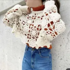 ハンドニット ニット