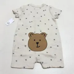 新品タグ付き baby GAP くまけつ ロンパース ベビー服 子供服