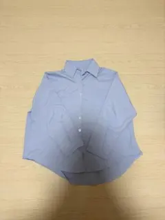 ライトブルー 長袖シャツのサムネイル