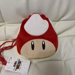 マリオ キノコ&クエスチョンマークポーチ　キノピオ　USJ