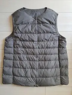 無印良品　軽量ダウン ポケッタブル ダウンベスト　(帯電防止裏地)　Lサイズ