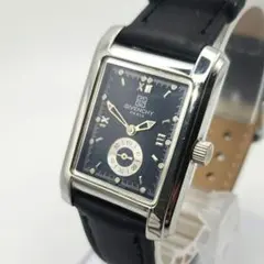 GIVENCHY ジバンジー スモセコ 青文字盤 クォーツ 腕時計 - メルカリ