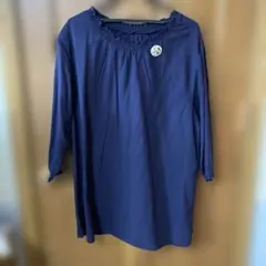 お値下げ　ネイビー チュニック 3L 綿100%