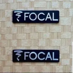 FOCAL エンブレム ロゴプレート 2個セット