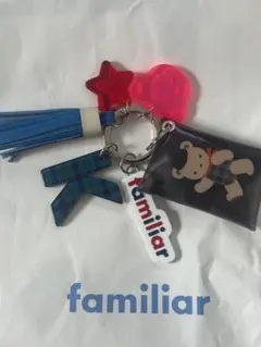 ファミリア　カスタマイズチャーム　イニシャルK