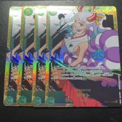 ワンピースカード ヤマト SEC シークレット パラレル 4枚セット - メルカリ