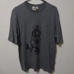 HERMES エルメス 馬モチーフ Tシャツ グレーのサムネイル