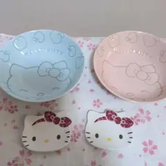 ハローキティ ボウル＆キティ顔型小皿セット 2011年 2014年