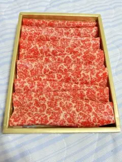 食品サンプル 霜降り牛肉 スライス肉セット