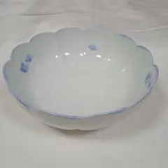 花びら型 陶器 深鉢 大皿