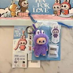 PIN FOR LOVE - THE MONSTERS イニシャル ラブブ T