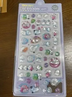 シマエナガ　3Dシール