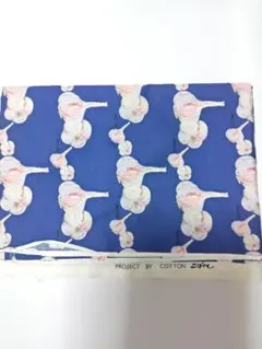 COTTON にじゆら AGlio柄 生地　③