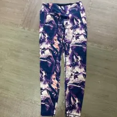 H&M スポーツパンツ M ネイビー/パープル/ピンク