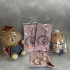 うさまる ぬいぐるみセット FLOWER PARADE 10周年ステッカー付き うさまる ぬいぐるみセット FLOWER PARADE 10周年 ステッカー