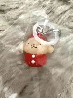 いちごめじるしアクセサリー ポムポムプリン