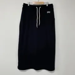 GAP　ミニロゴ　マキシスカート　黒　Mのサムネイル