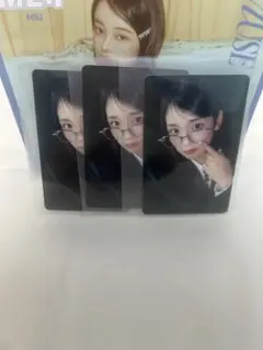 ME:I ミーアイ WHO I AM 通常盤トレカ 石井蘭 3枚セット