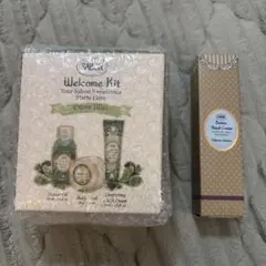 【新品】SABON ウェルカムキット オリーブブリス&リッチハンドクリーム