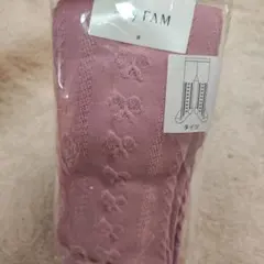 any FAM ピンクリボンタイツ 140~150cm