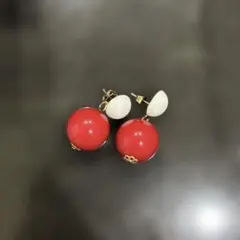 大きめドロップピアス