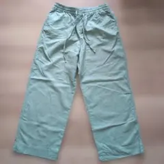 ウエストゴム ワイドパンツ