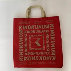 【新品】　紀ノ国屋　KINOKUNIYA　エコバッグ　レッドのサムネイル