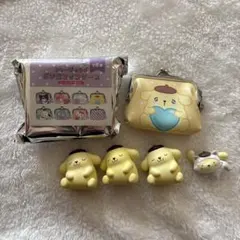 ポムポムプリン がま口コインケース ガチャガチャ
