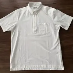 LACOSTE ホワイト ポロシャツ US L