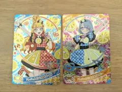 ひみつのアイプリ　ミラクルカード　フレッシュレモンときめきゴールド　シルバー