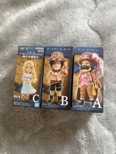 ワンピース ワールドコレクタブルフィギュア 親子の血筋Ⅱ ABC３体セット