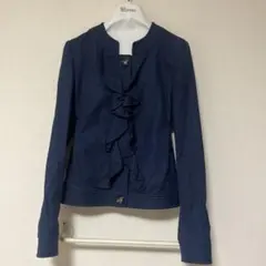 RED VALENTINO ネイビーフリルジャケットのサムネイル