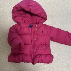 Ralph Lauren ピンクダウンジャケット 12M