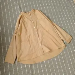 コーデュロイ ノーカラー