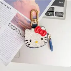 ハローキティ AirTagケース コインケース 小銭入れ キーホルダー