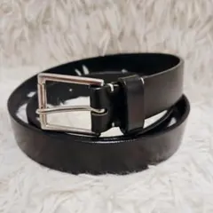 極美品 MARGARET HOWELL ベルト レザーベルト 本革 シルバー